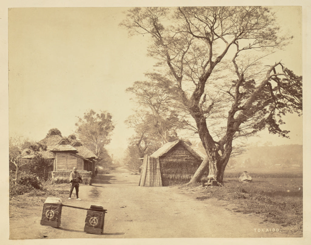 Felice Beato:Tokaido, Poster Print Wall Art