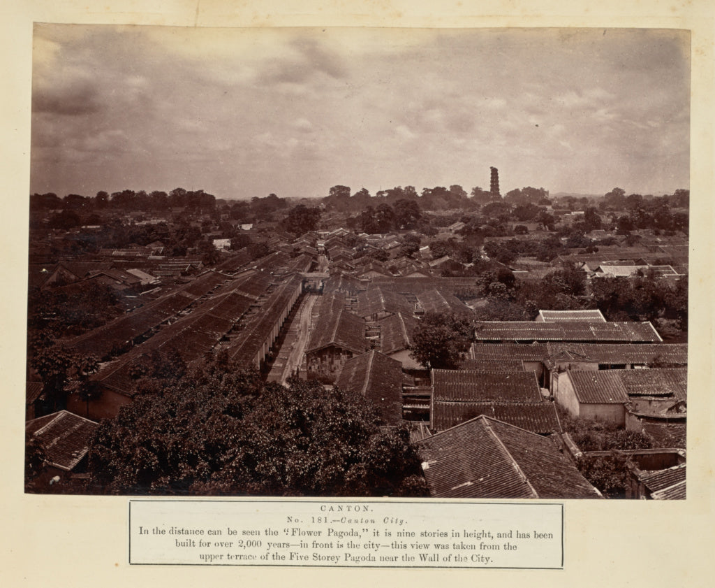 Unknown:Canton City, Poster Print Wall Art