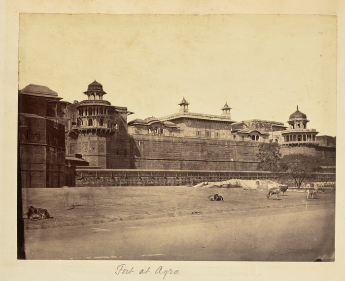 Thomas A. RustAttributed to:[Fort at Agra],16x12