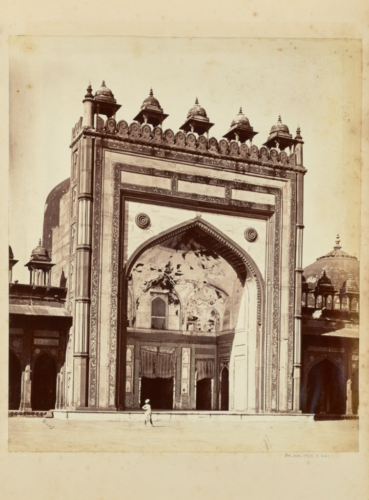 Thomas A. Rust:[Hindu Temple], Poster Print Wall Art