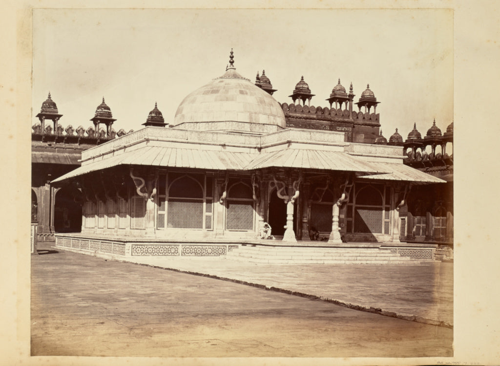 Thomas A. RustAttributed to:[Hindu Temple], Poster Print Wall Art
