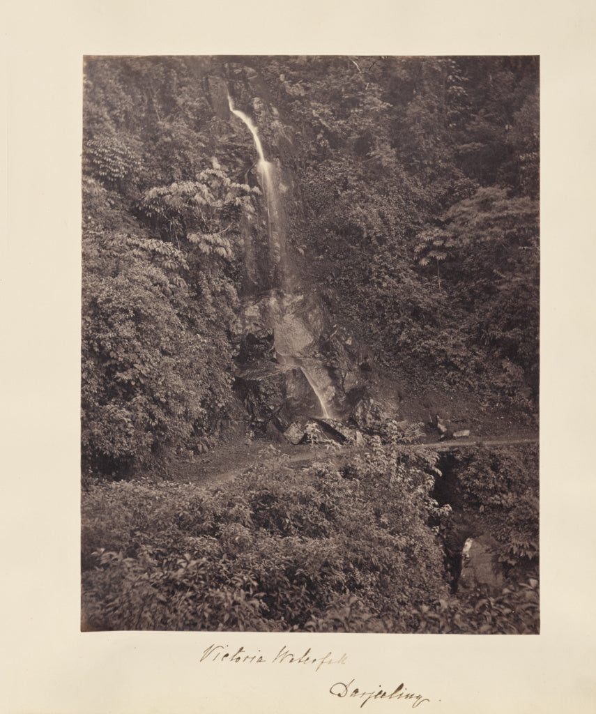 Unknown maker:Victoria Waterfall. Darjeeling,16x12"(A3)Poster