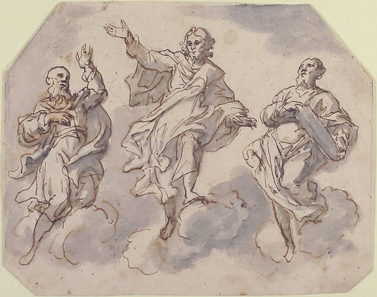 The Transfiguration 1565–1608-Francesco Curia,16x12"(A3) Poster
