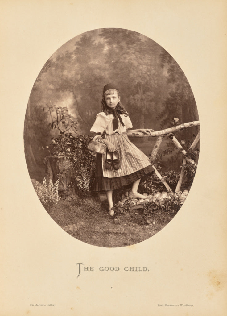 Friedrich Bruckmann:The good child, Poster Print Wall Art
