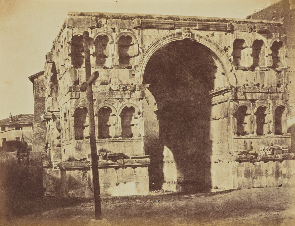 Jane St. John:Arch of Janus Quadrifrons, Rome, Poster Print Wall Art