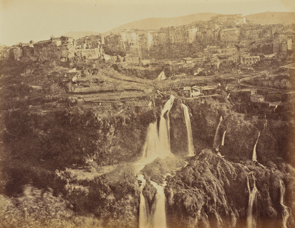 Jane St. John:Waterfalls at Tivoli, Poster Print Wall Art