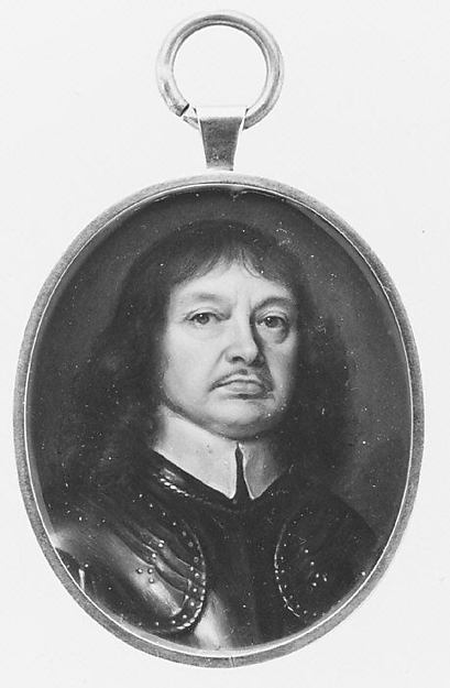 Robert Nanteuil , After Pierre Mignard:Henri-Jules de Bourbo-16x12"(A3) Poster