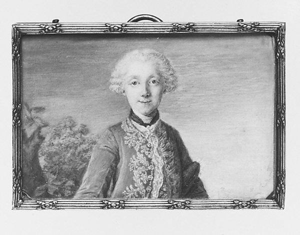 Attributed to Theodor Friedrich Stein:Portrait of a Man -16x12"(A3) Poster