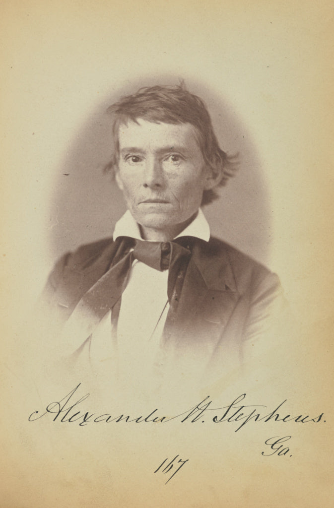 James Earle McClees:Alexander H. Stephens, Poster Print Wall Art