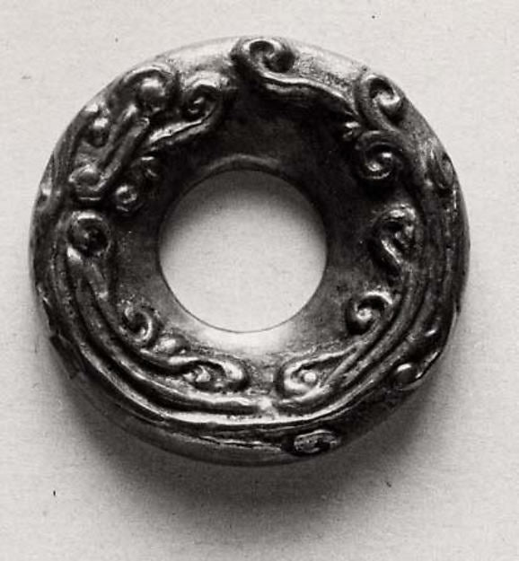 Ornamental Ring,Classic Ming China Image,  Poster Print Wall Art