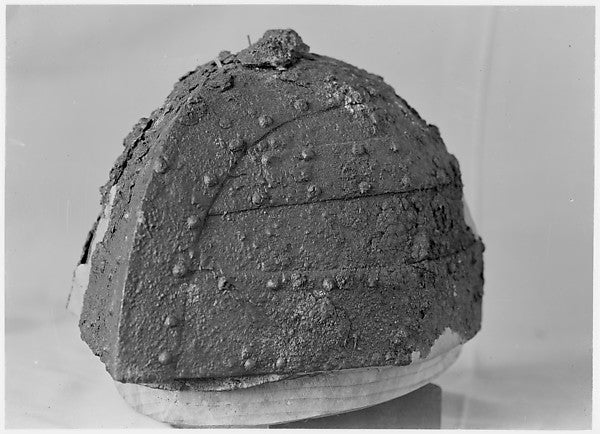 Helmet  probably c5th–6th cent,  Poster Print Wall Art