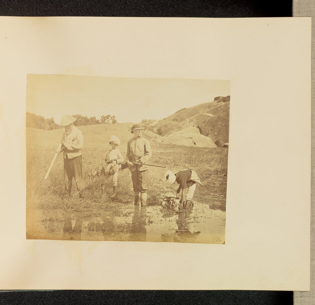 Willoughby Wallace Hooper:[Standing in a Swamp], Poster Print Wall Art