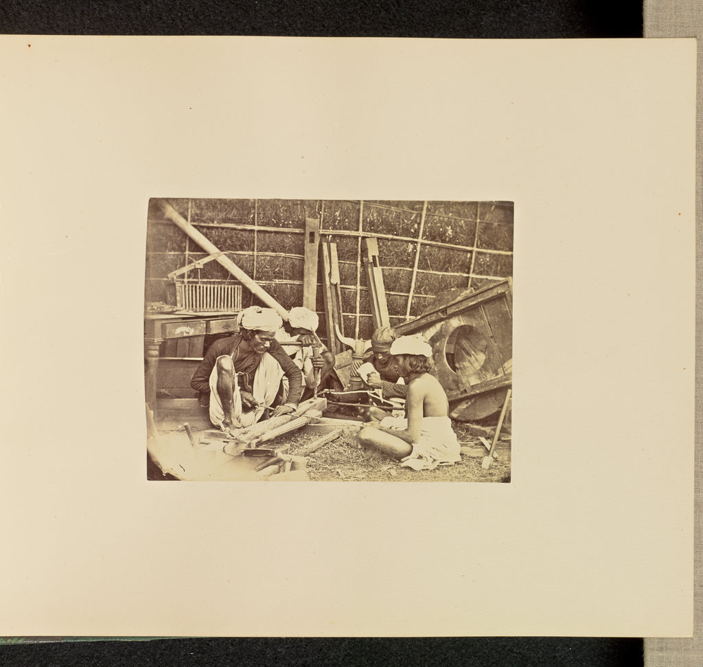 Willoughby Wallace Hooper:[Carpenters], Poster Print Wall Art