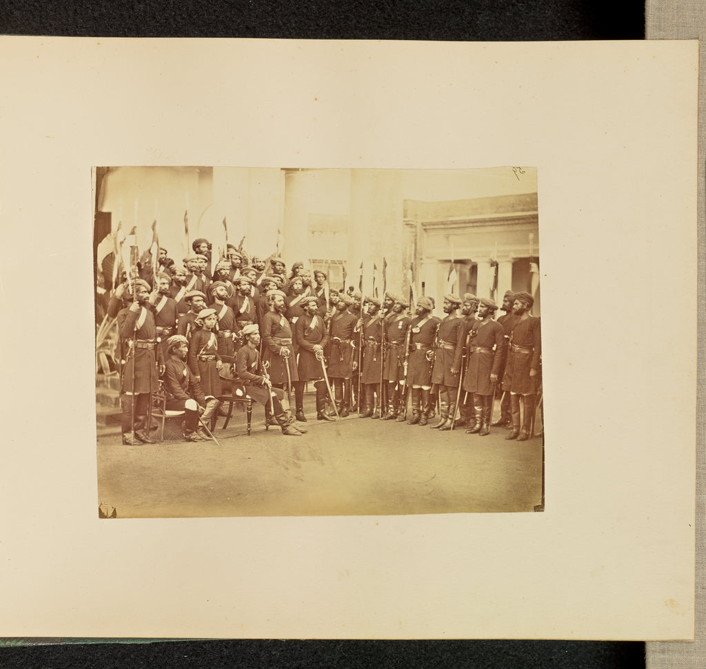 Willoughby Wallace Hooper:[Group Portrait of Military Person, Poster Print Wall Art