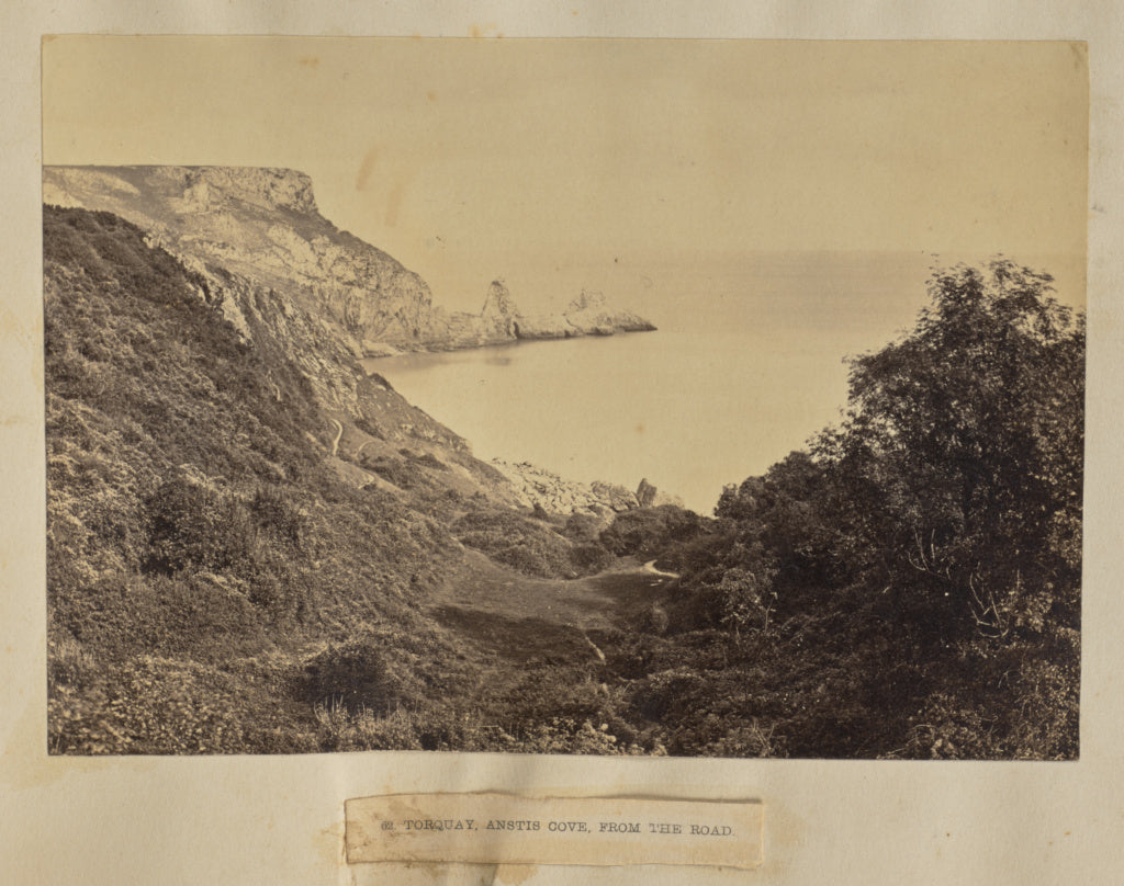 Unknown maker:Torquay, Anstis Cove, From the Road, Poster Print Wall Art