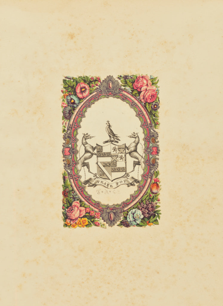 Unknown:[Bookplate], Poster Print Wall Art