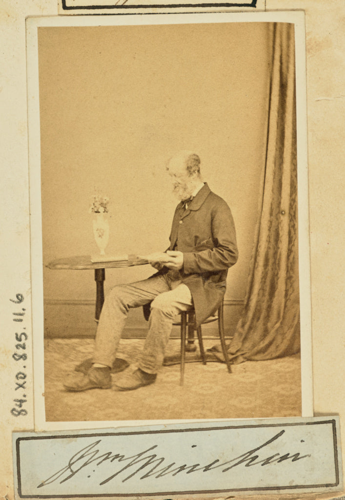 Unknown maker:[Portrait of William Minchin], Poster Print Wall Art