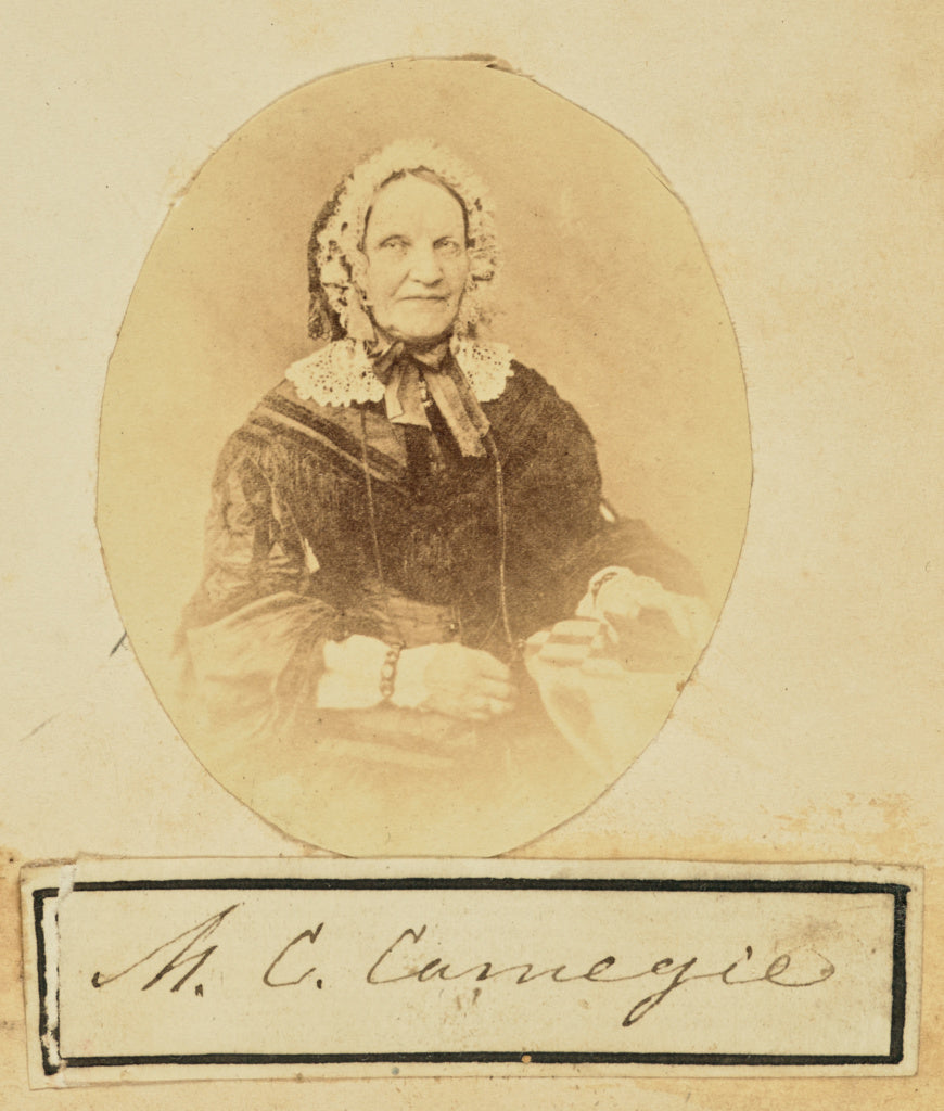 Unknown maker:[Portrait of Margaret Catherine Carnegie], Poster Print Wall Art