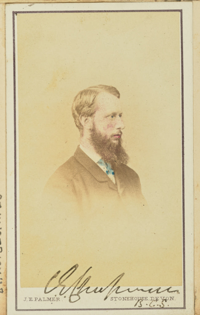 John Eastman Palmer:[Portrait of G. Chapman], Poster Print Wall Art