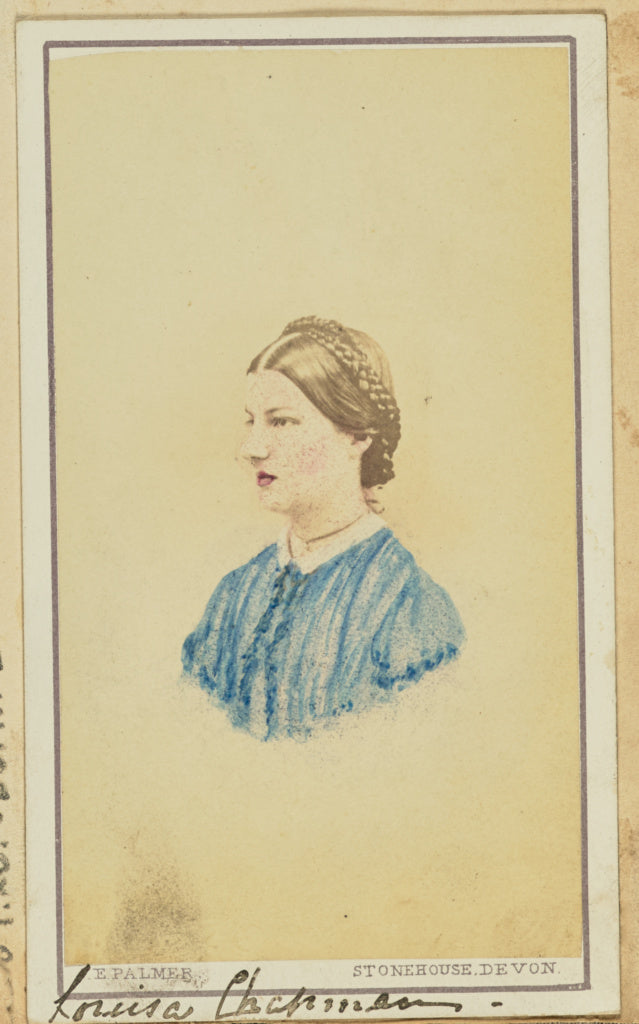 John Eastman Palmer:[Portrait of Louisa Chapman],16x12