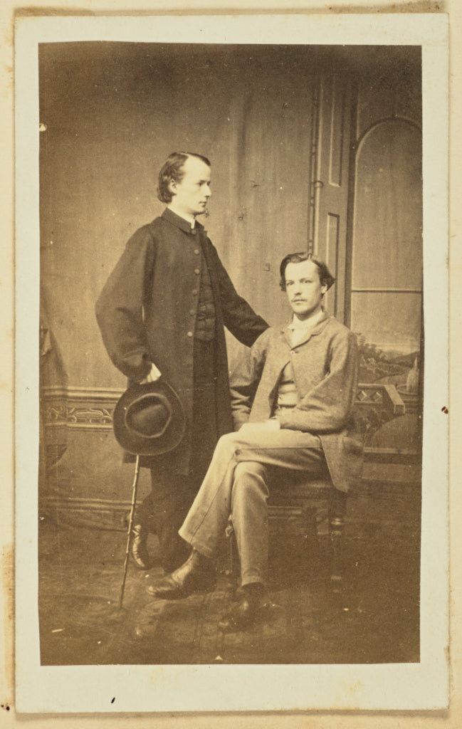 William Henry Astley:[Portrait of two young men],16x12"(A3)Poster