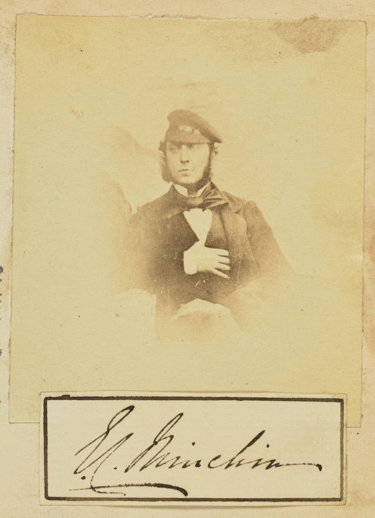 Unknown maker:[Portrait of M. Minchin], Poster Print Wall Art