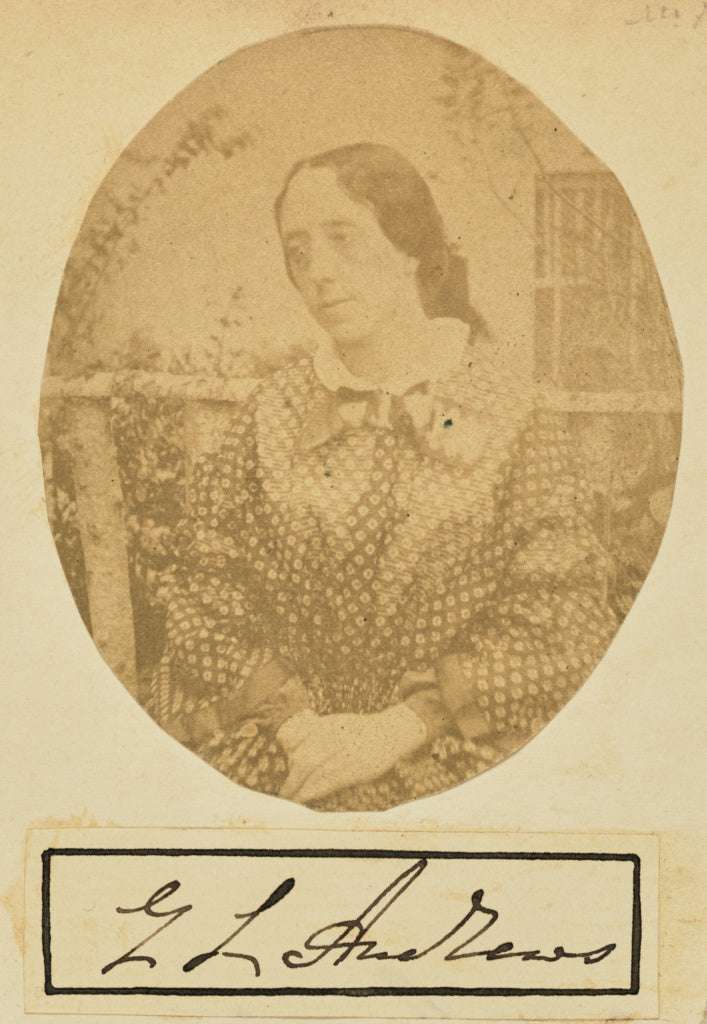 Unknown maker:[Portrait of G. L. Andrews], Poster Print Wall Art