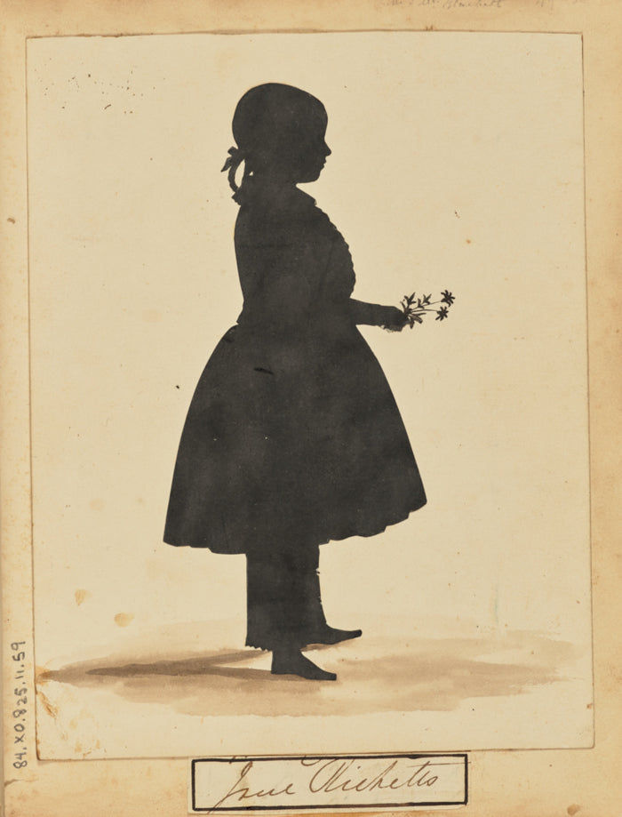 Unknown:[Silhouette of a girl],16x12