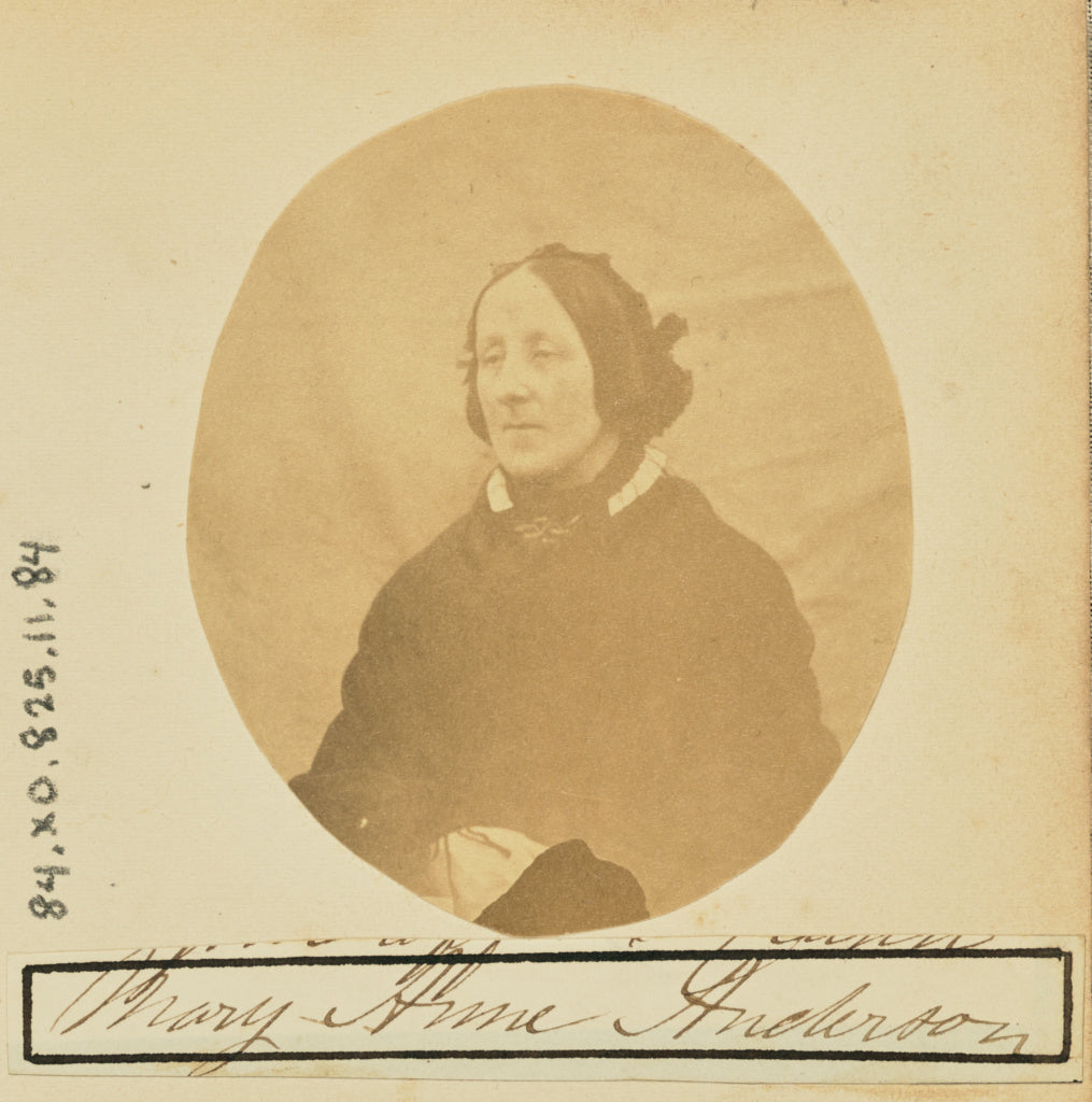 Unknown maker:[Portrait of Mary Anne Anderson], Poster Print Wall Art