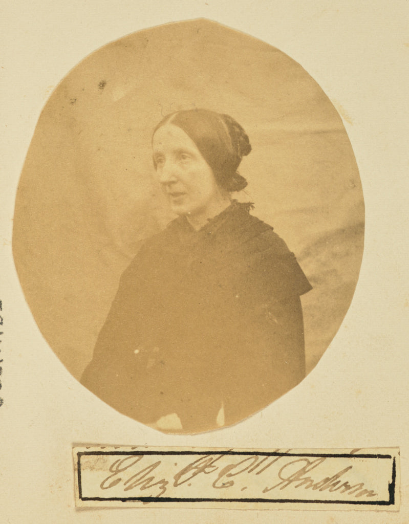 Unknown maker:[Portrait of Elizabeth Carre Anderson], Poster Print Wall Art