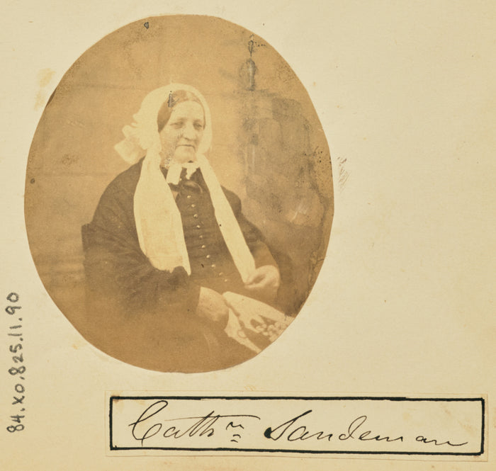 Unknown maker:[Portrait of Catherine Sandeman],16x12