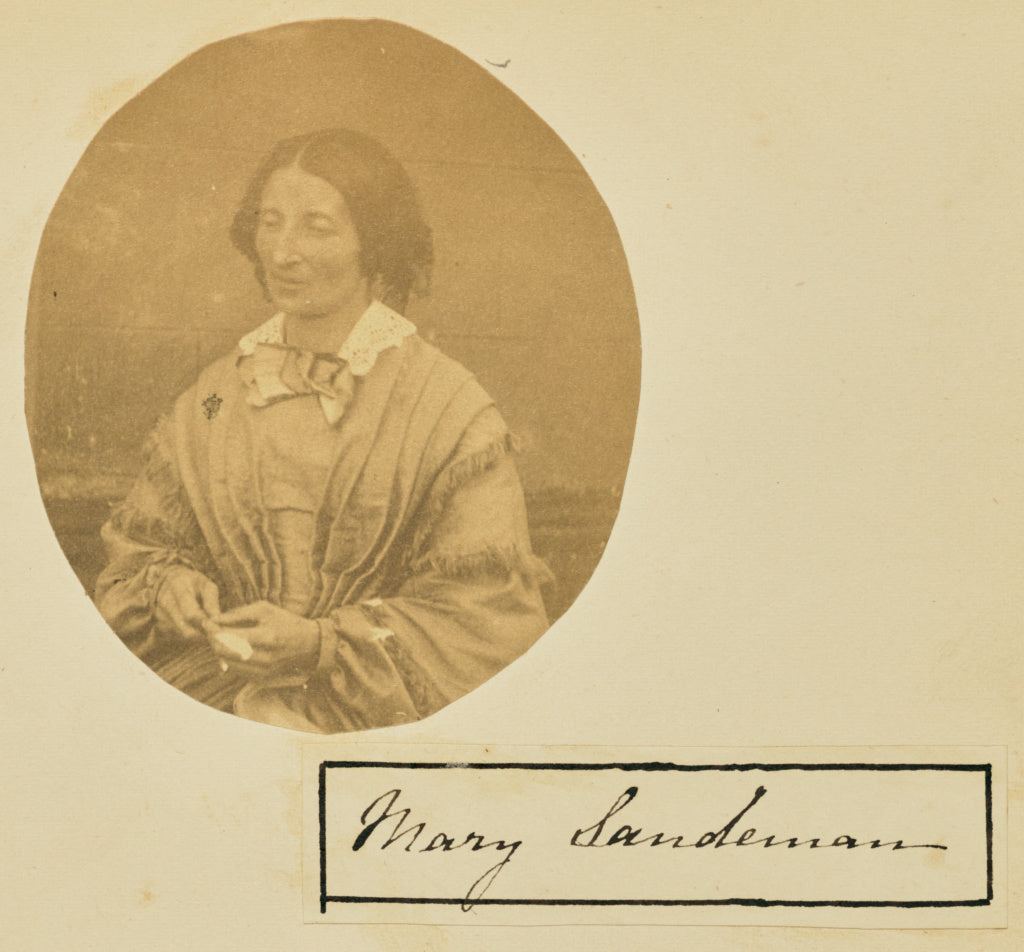 Unknown maker:[Portrait of Mary Sandeman], Poster Print Wall Art