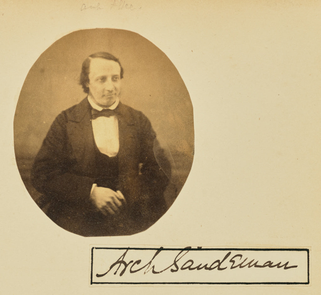 Unknown maker:[Portrait of Archibald Sandeman], Poster Print Wall Art