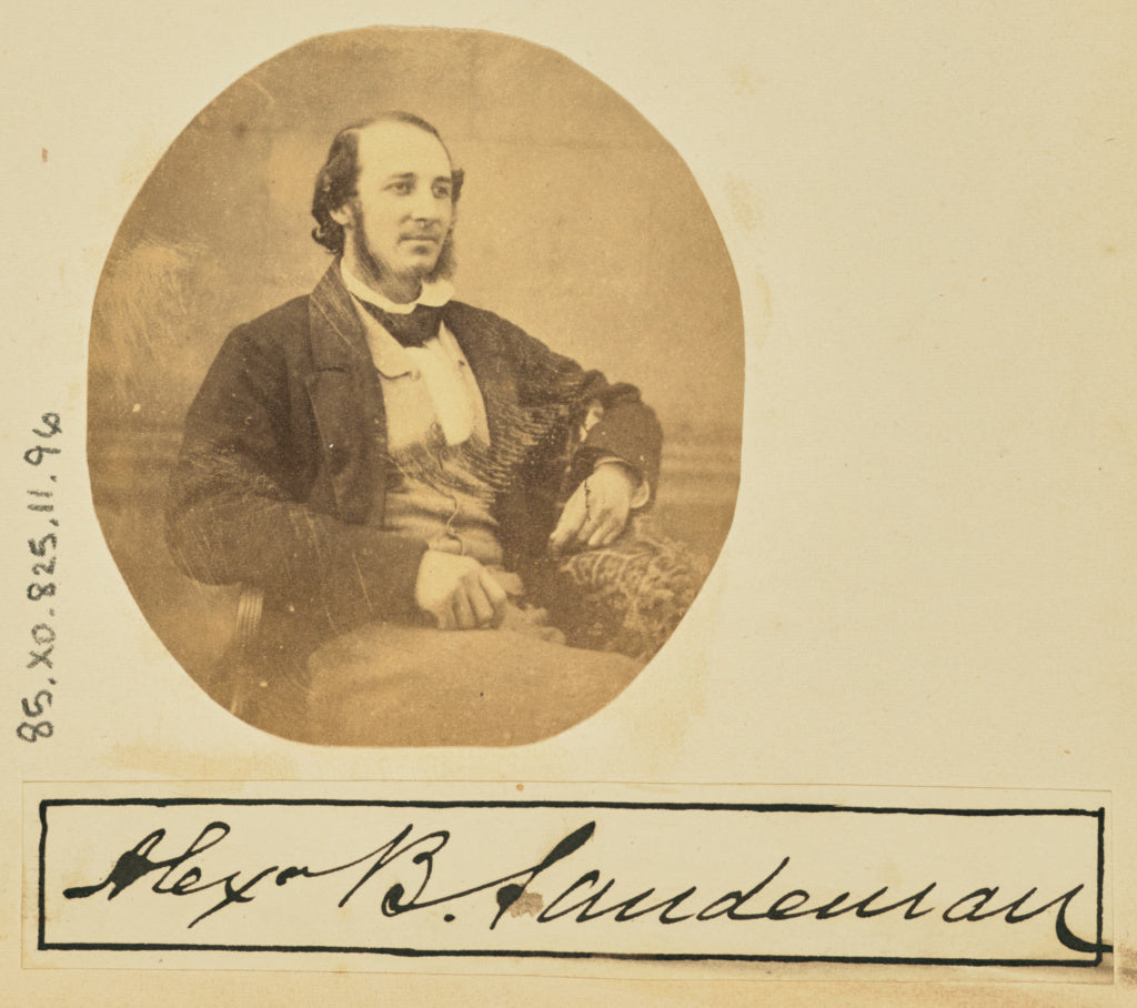 Unknown maker:[Portrait of Alexander Boswell Sandeman], Poster Print Wall Art