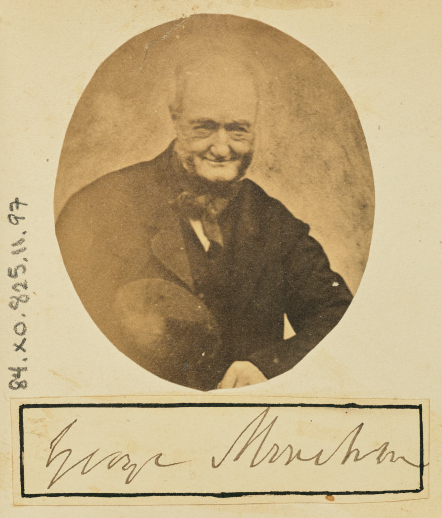 Unknown maker:[Portrait of George Minchin],16x12"(A3)Poster