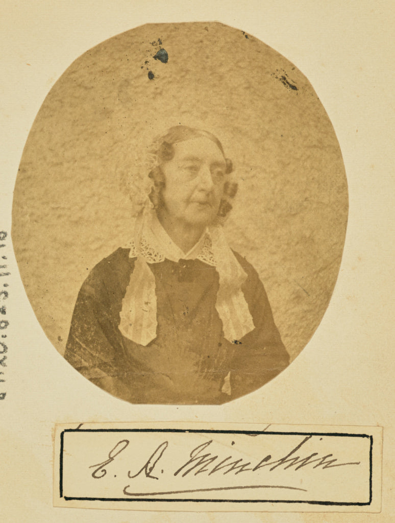 Unknown maker:[Portrait of E. A. Minchin], Poster Print Wall Art