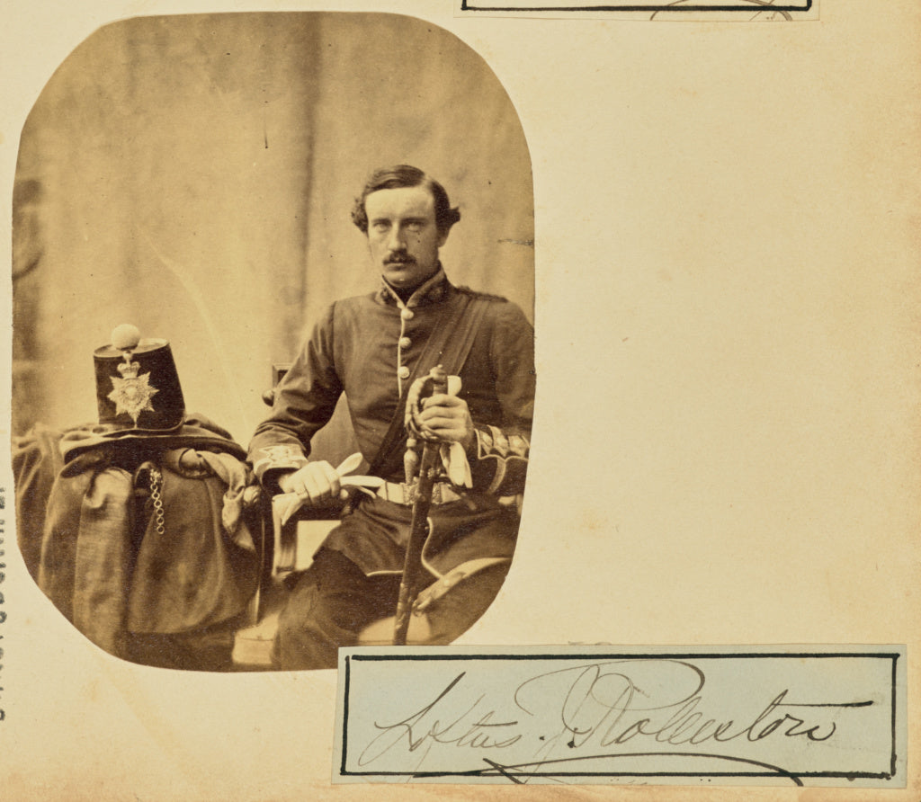 Unknown maker:[Portrait of Loftus John Rolleston], Poster Print Wall Art