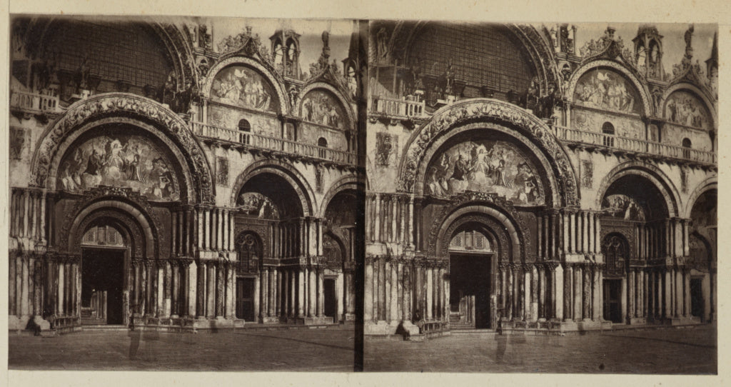 Unknown maker:[St. Mark's Basilica],16x12"(A3)Poster