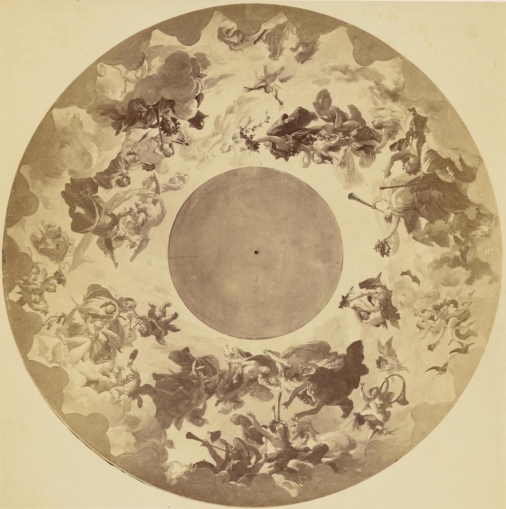 Louis-emile Durandelle:Plafond, Poster Print Wall Art