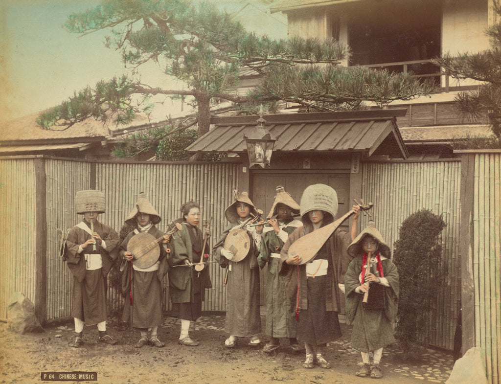 Kusakabe KimbeiAttributed to:[Japanese Musicians], Poster Print Wall Art