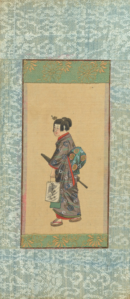 Unknown:[Japanese Woman], Poster Print Wall Art