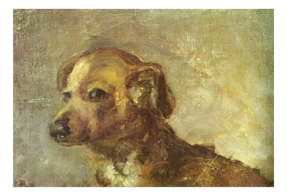 1895 Clipper, le chien de Picasso by Pablo Picasso, vintage artwork, 16x12"(A3) Poster