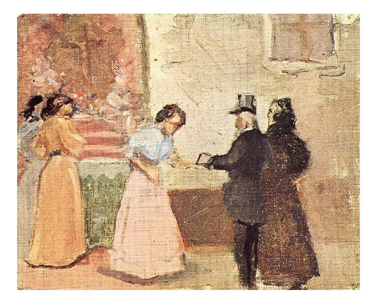 1895 La collection by Pablo Picasso, vintage artwork, 16x12"(A3) Poster