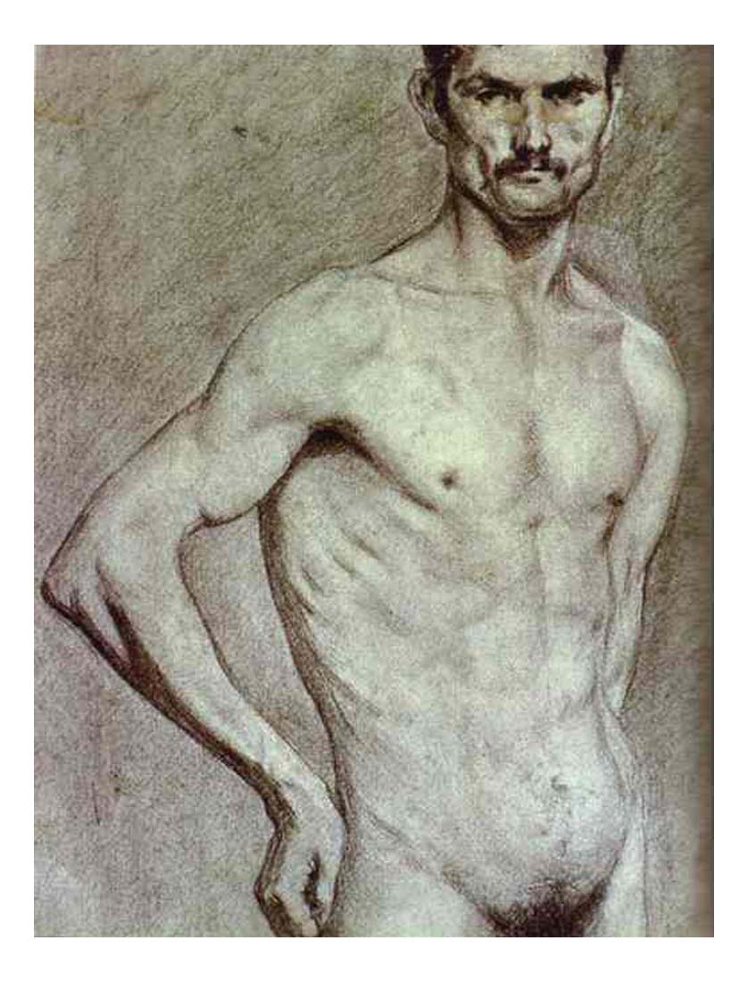 1897 Matador Luis Miguel Dominguin by Pablo Picasso, vintage artwork, 16x12"(A3) Poster