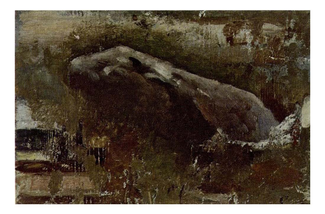 1898 La caverne by Pablo Picasso, vintage artwork, 16x12"(A3) Poster