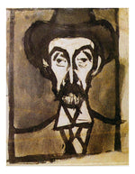 1899 Portrait d'Utrillo by Pablo Picasso, vintage artwork, 16x12"(A3) Poster