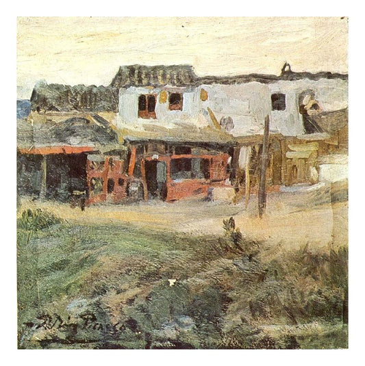 1900 'La musclera' by Pablo Picasso, vintage artwork, 16x12"(A3) Poster