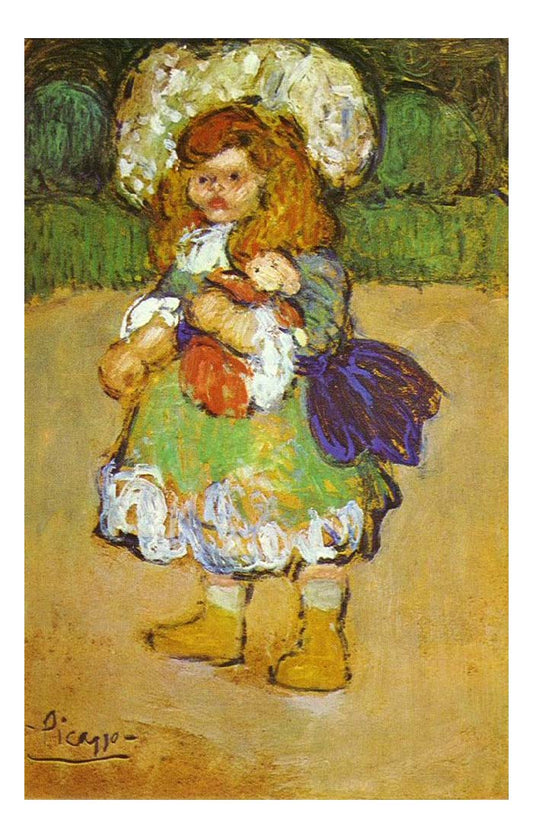 1901 Le Roi Soleil by Pablo Picasso, vintage artwork, 16x12"(A3) Poster