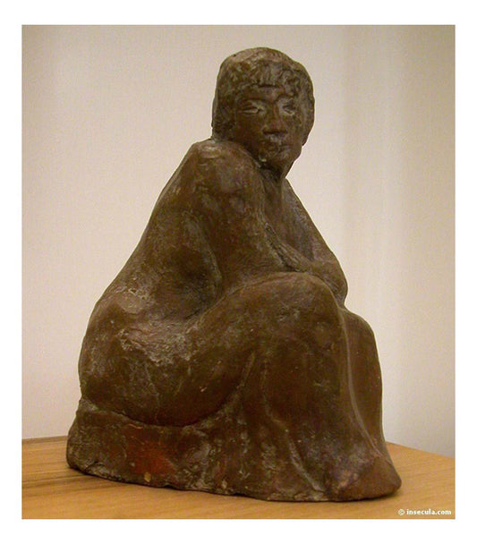 1902 Femme assise by Pablo Picasso, vintage artwork, 16x12"(A3) Poster