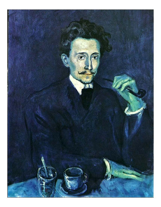 1903 Portrait du tailleur Soler by Pablo Picasso, vintage artwork, 16x12"(A3) Poster